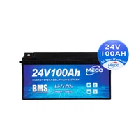 24V Lithium Batteri 100AH Pakke